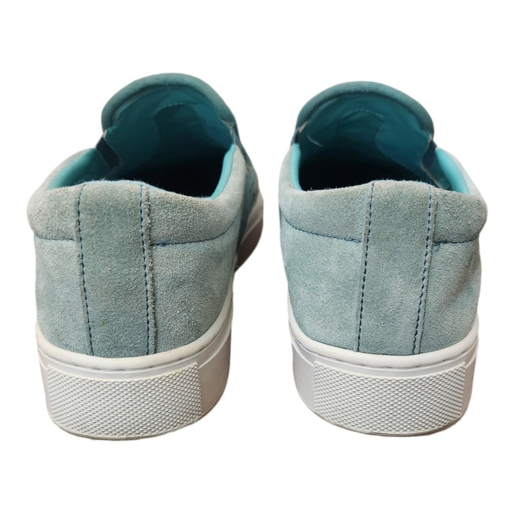 Marc Fisher LTD Calla Women's Suede Slip On Teal Mint Blue Green , Size 9 - Picture 9 of 12